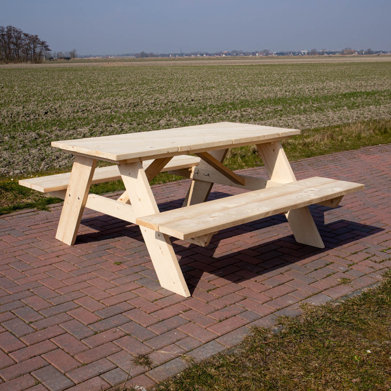 Picknicktafel blanco
