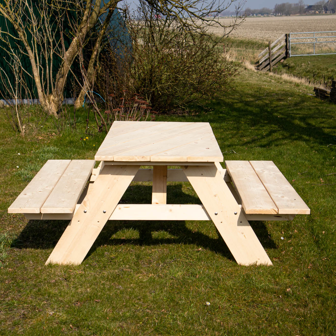 Picknicktafel blanco